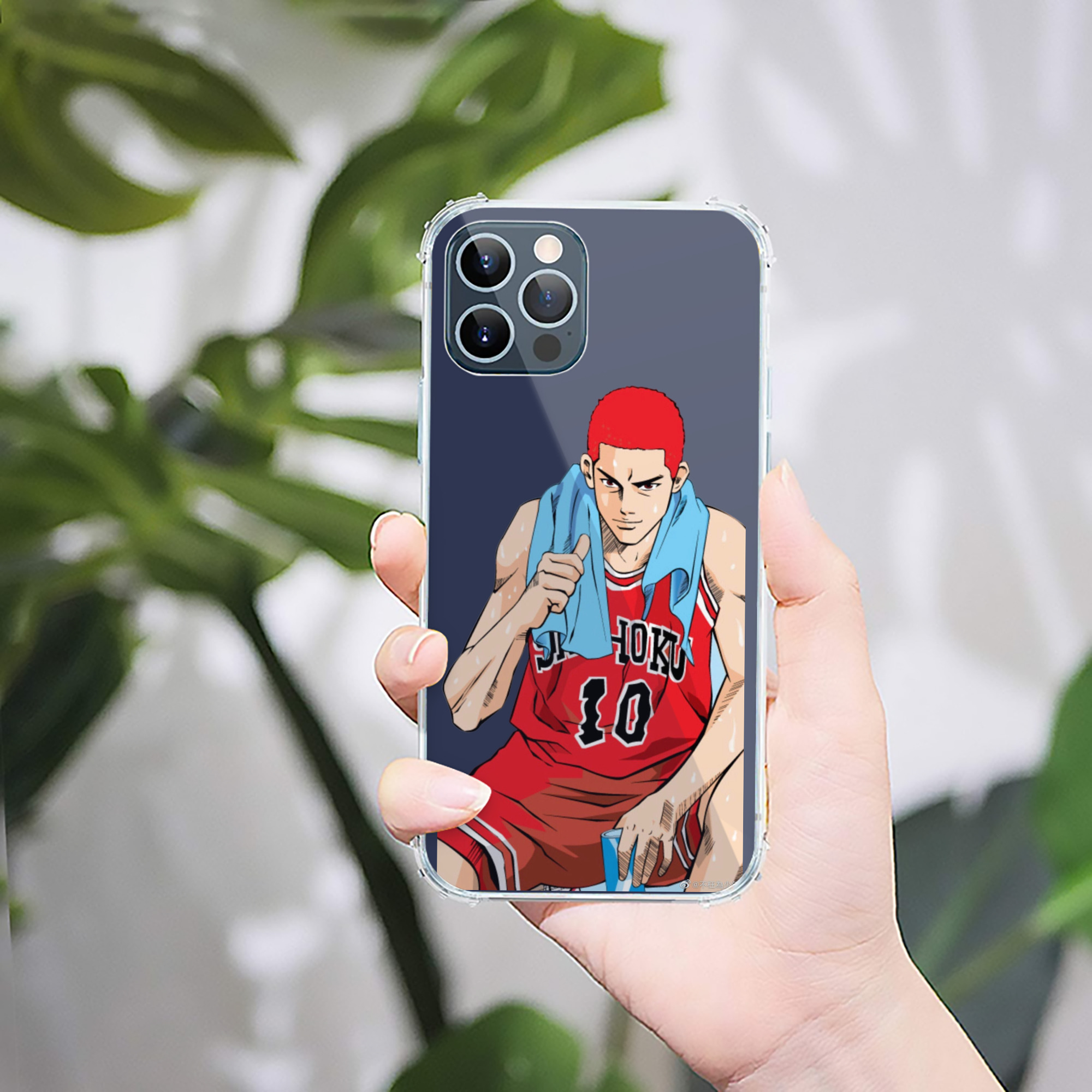 （画像用） SLAM DUNK／スラムダンク 【iPhone 12シリーズ対応】透明スマホケース（クリアソフトケース）